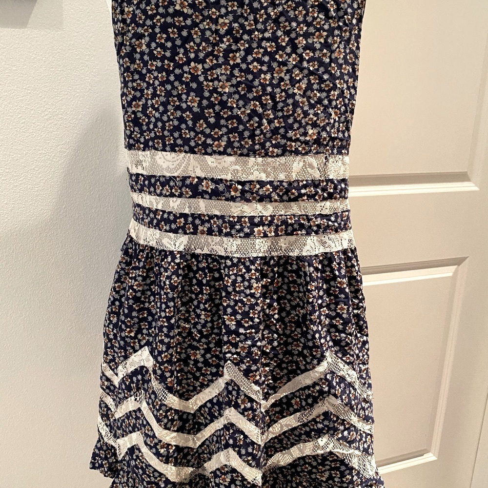 Floral and lace slip dress - Picture 3 of 7